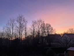 Coucher de soleil, Saint-Vit